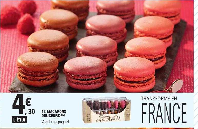 12 macarons douceurs