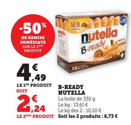 b-ready nutella