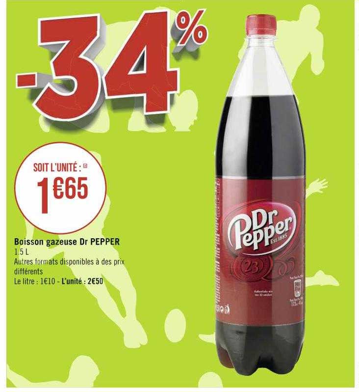 Boisson Gazeuse Dr Pepper