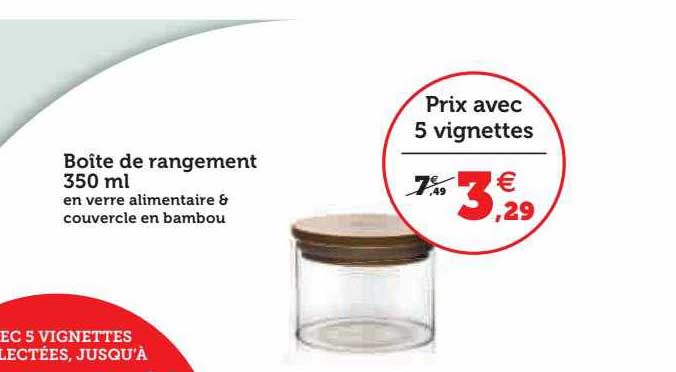 boîte de rangement 350ml