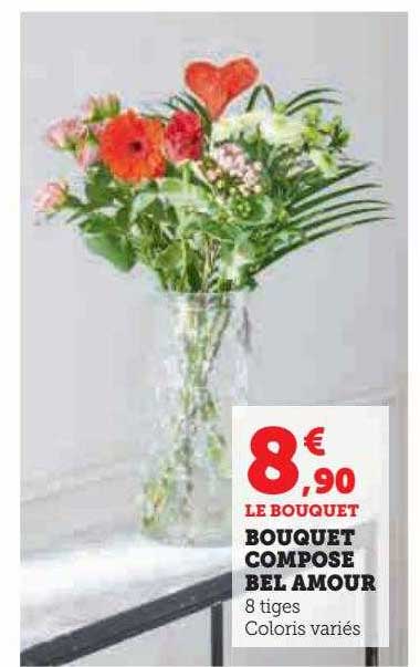 bouquet composé bel amour