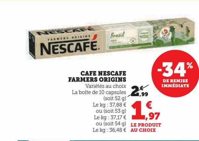 café nescafé farmers origins
