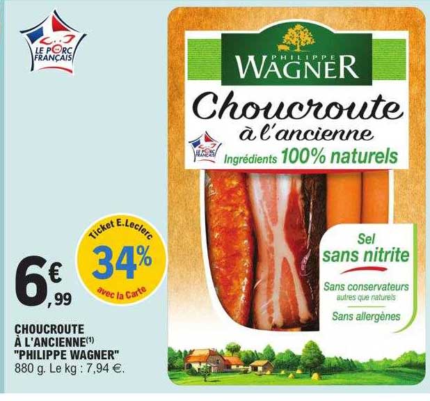 choucroute à l'ancienne "philippe wagner"