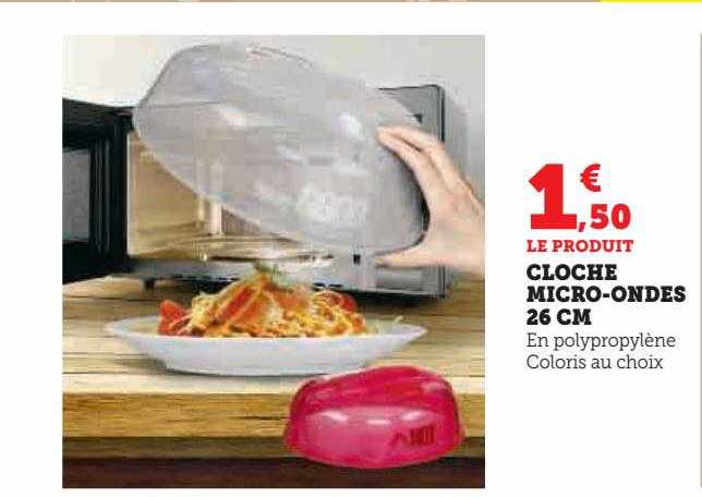 Cloche Micro-ondes 26 Cm