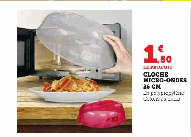 cloche micro-ondes 26 cm