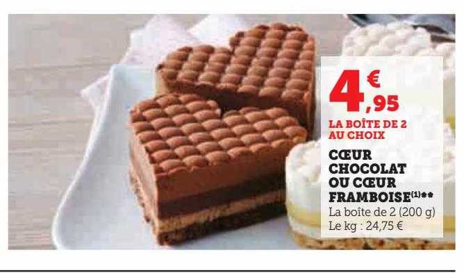 Cœur Chocolat Ou Cœur Framboise
