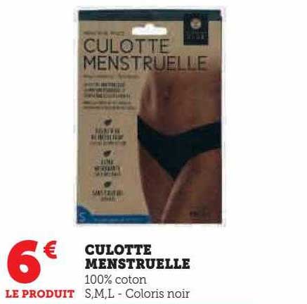 culotte menstruelle