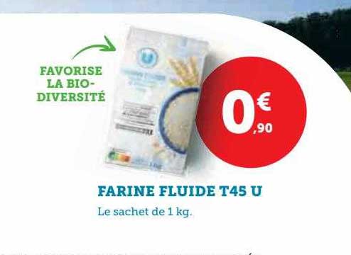 farine fluide t45 u