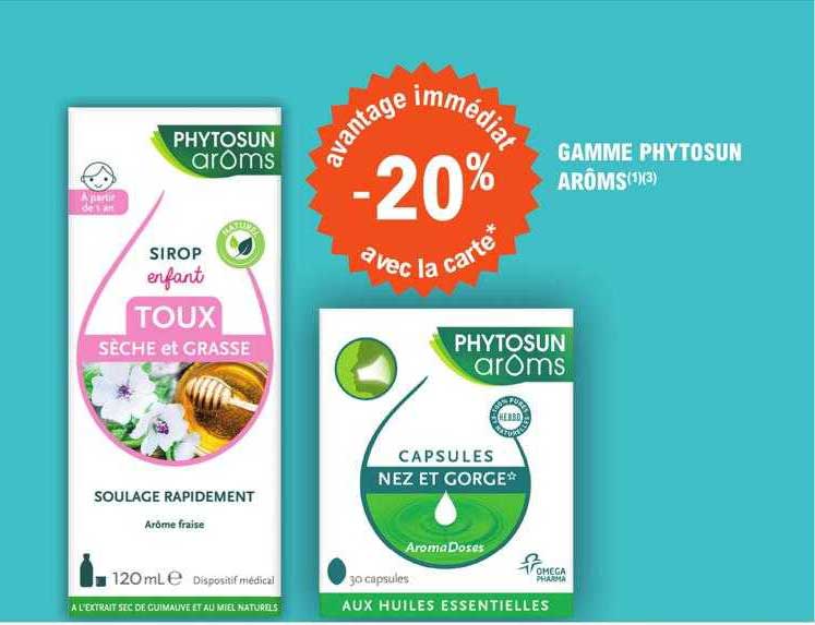 gamme phytosun arôms