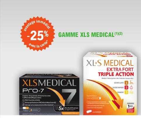 gamme xls medical
