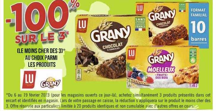 les produits lu grany