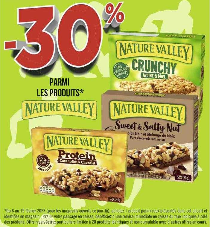 les produits nature valley