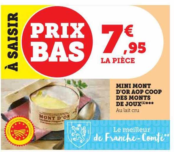 mini mont d'or aop coop des monts de joux