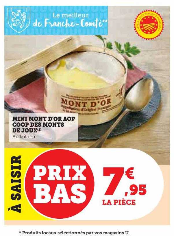 mini mont d'or aop coop des monts de joux