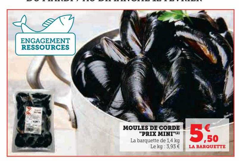 moules de corde "prix mini"