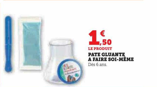 pâte gluante à faire soi-même
