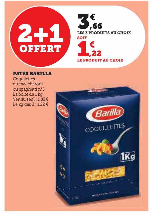 Pâtes Barilla