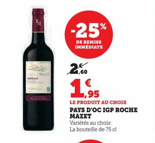 pays d'oc igp roche mazet