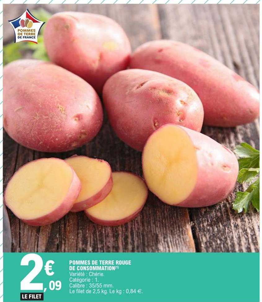 Pommes De Terre Rouge De Consommation
