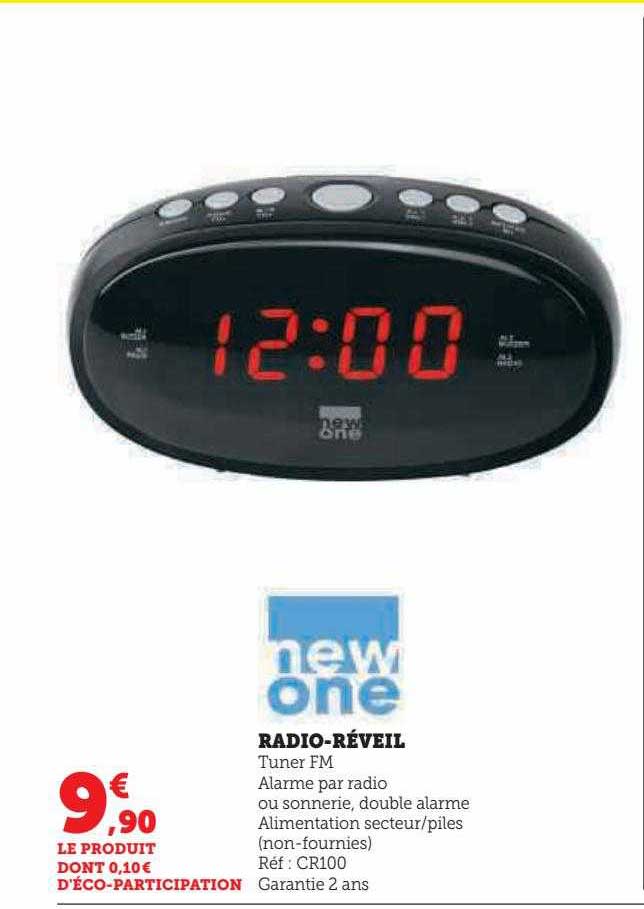 radio-réveil new one