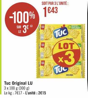 Tuc Original Lu