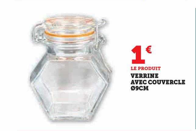 Verrine Avec Couvercle ø 9 Cm