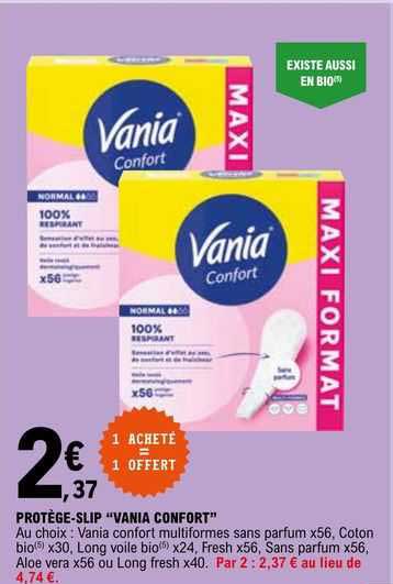 protège-slip "vania confort"