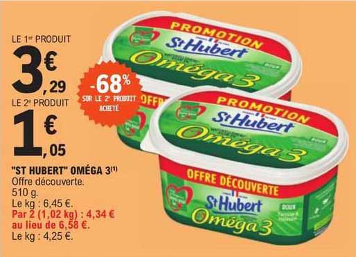 "st hubert" oméga 3