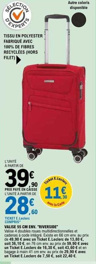 valise 55 cm env. "riverside"