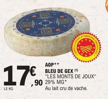aop bleu de gex "les monts de joux"