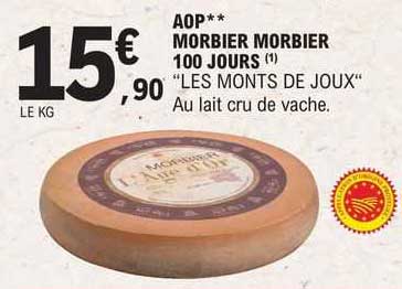 aop morbier morbier 100 jours "les monts de joux"