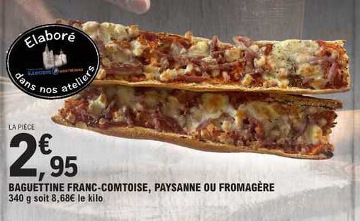baguettine franc-comtoise, paysanne ou fromagère