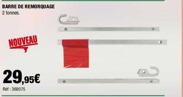 barre de remorquage