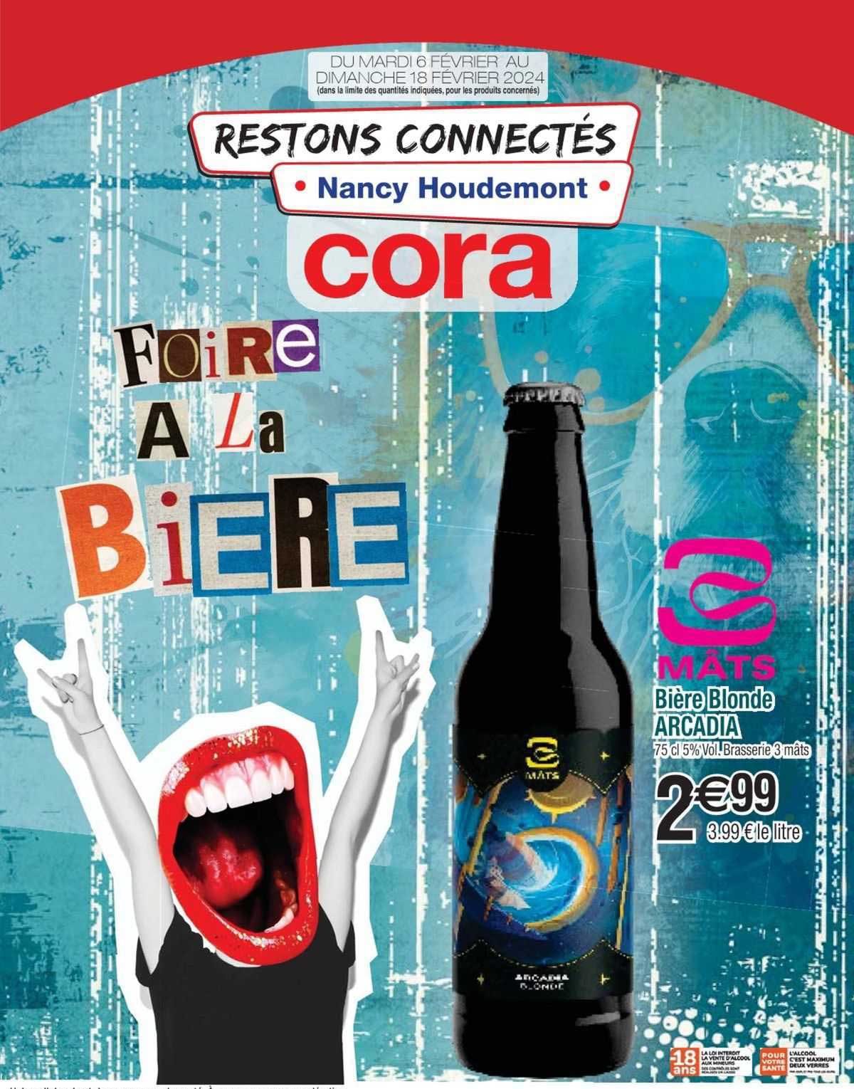 bière blonde arcadia