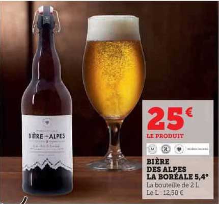 Bière Des Alpes La Boréale 5,4°