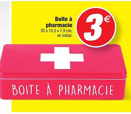 Boîte à Pharmacie