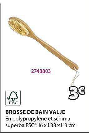 brosse de bain valje