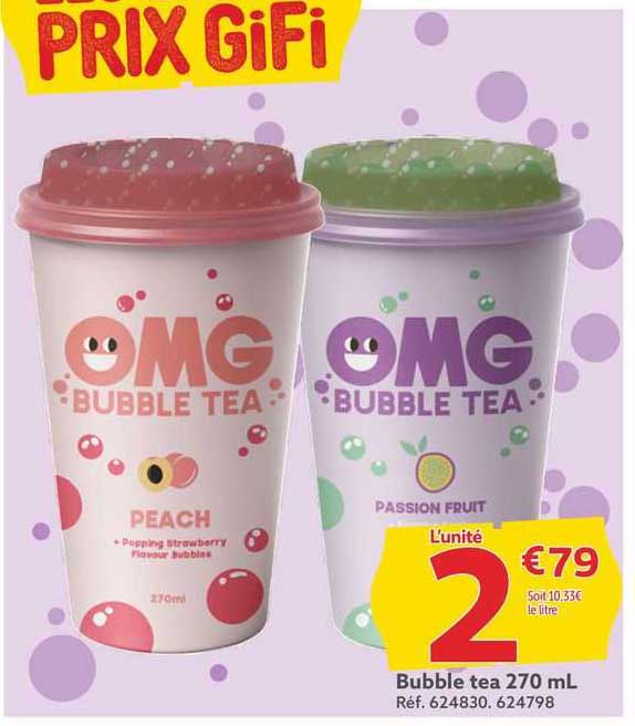 bubble tea 270 ml
