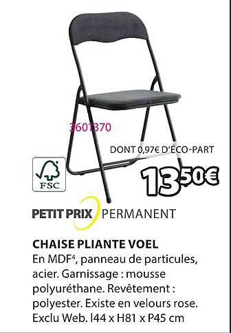 Chaise Pliante Voel