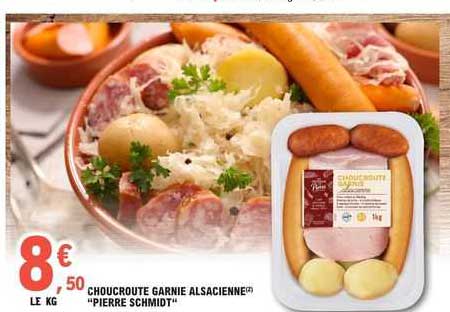 choucroute garnie alsacienne "pierre schmidt"
