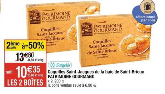 Coquilles Saint-jacques De La Baie De Saint-brieuc Patrimoine Gourmand