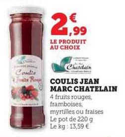 coulis jean marc chatelain