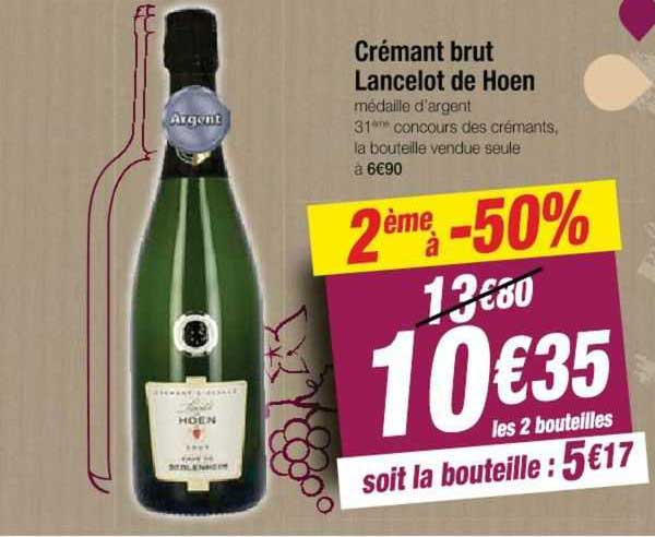 crémant brut lancelot de hoen