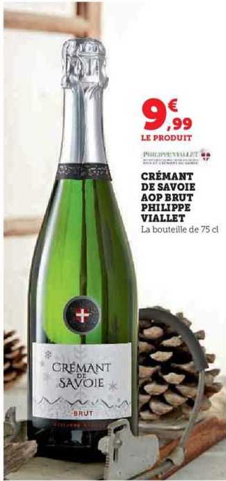 Crémant De Savoie Aop Brut Philippe Viallet