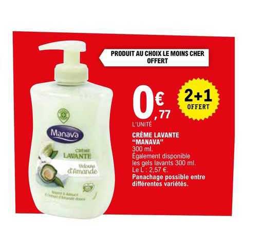 crème lavante "manava"