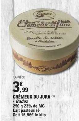 Crémeux Du Jura - Badoz