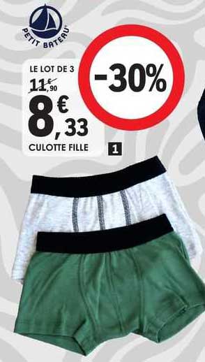 culotte fille