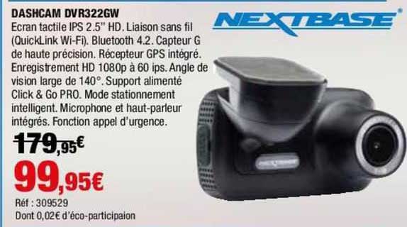 Dashcam Dvr322gw Nextbase