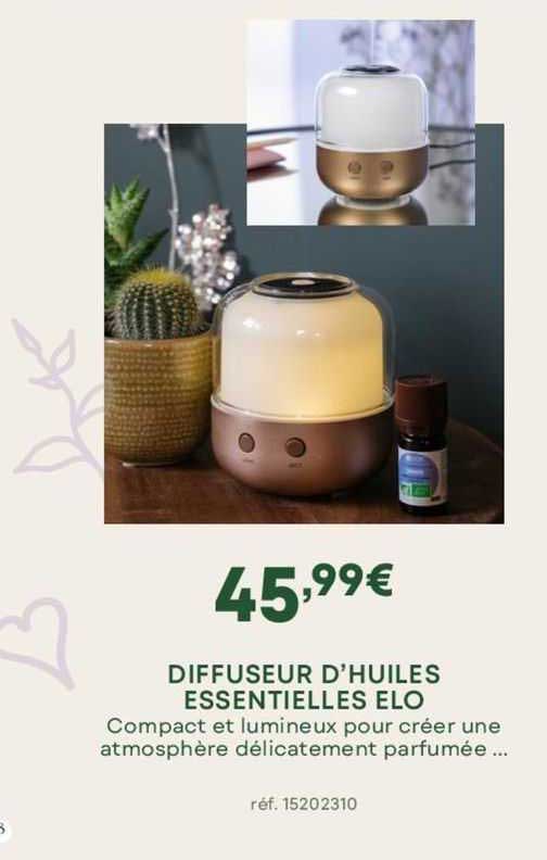Diffuseur D'huiles Essentielles Elo