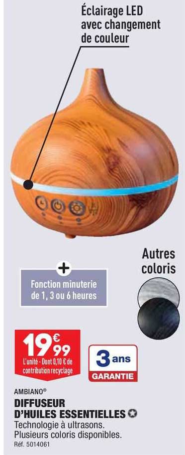 diffuseur d'huiles essentielles